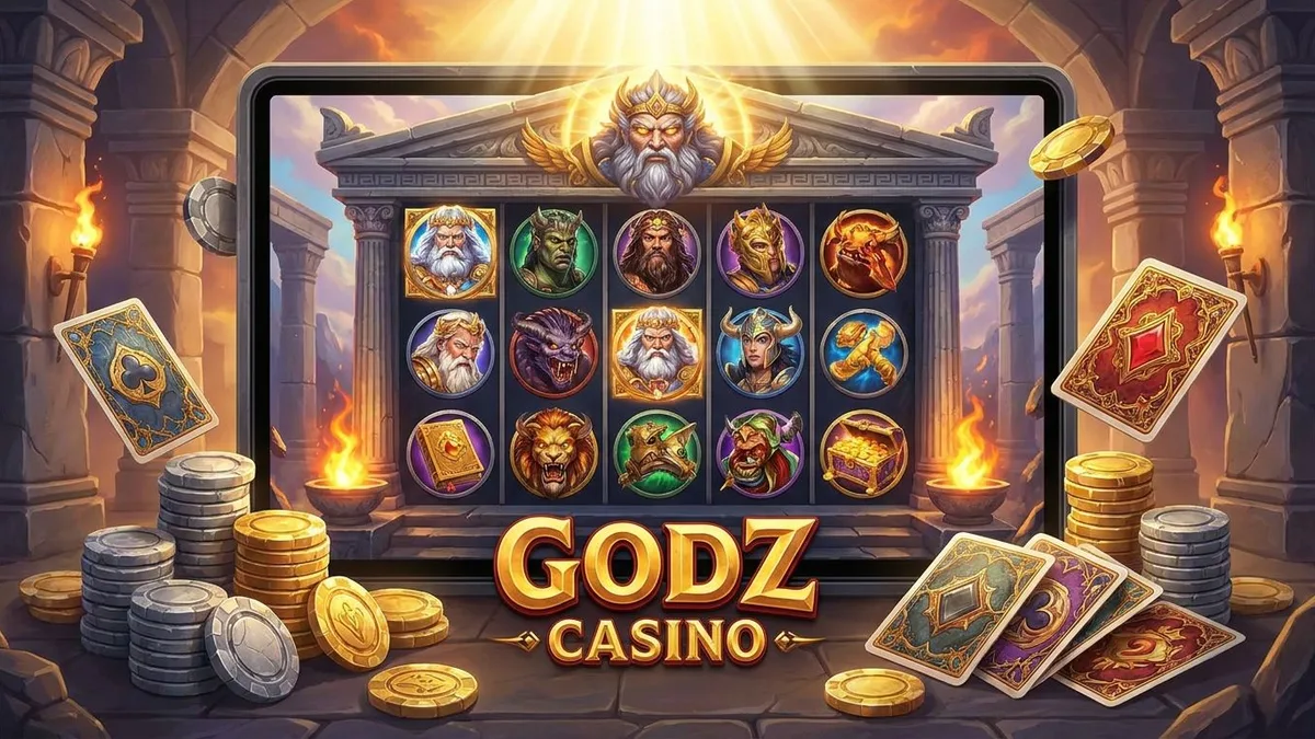 Jogos de casino no Godz